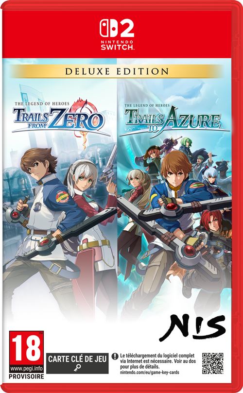 The Legend of Heroes Trails from Zero & Trails to Azure Deluxe Edition Nintendo Switch 2