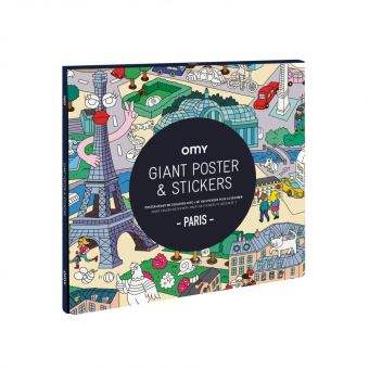 Poster et stickers Omy Paris - 1