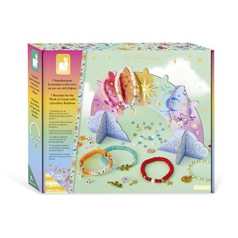 Jeu créatif Janod 7 Bracelets pour la semaine à créer - 1