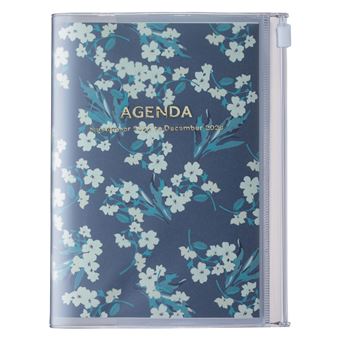 Agenda scolaire Mark's Flower 2022 2023 A6 Marine