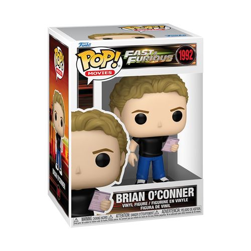 Figurine Funko Pop Movies Fast & Furious Brian O'Conner - vue 1