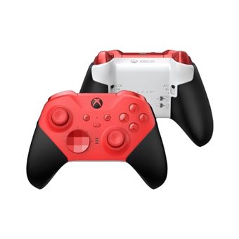 Microsoft Xbox Elite Wireless Controller Series 2 - Core - Manette de jeu - sans fil - Bluetooth - rouge - pour PC, Microsoft Xbox One, Android, iOS, Microsoft Xbox Series S, Microsoft Xbox Series X