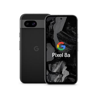 Smartphone Google Pixel 8a 5G Double Sim 128Go Obsidian Noir