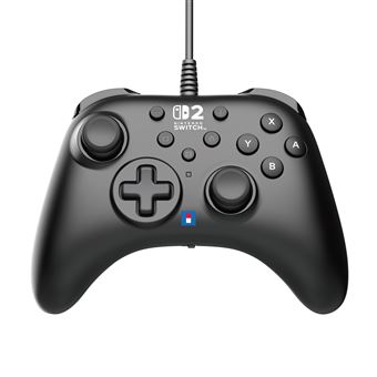 Manette filaire Hori Horipad Turbo Noir pour Nintendo Switch 2