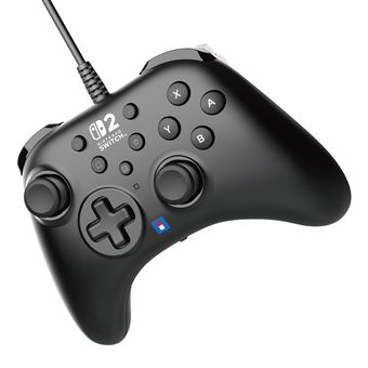 Manette filaire Hori Horipad Turbo Noir pour Nintendo Switch 2