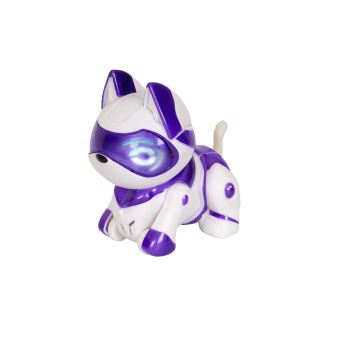 Robot Interactif Teksta Babies Chaton Violet Robot Educatif Achat Prix Fnac