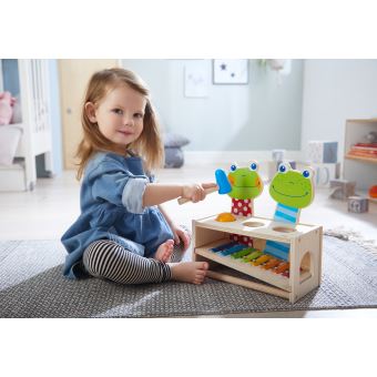Jouet musical Haba Le concert des grenouilles