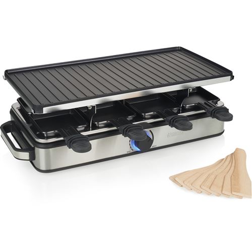 Princess Noir Deluxe 162645 - Raclette/Grill - 1.4 Kwatt - Métal