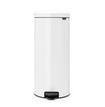 Poubelle à pédale Brabantia Newicon 111785 30 L Blanc