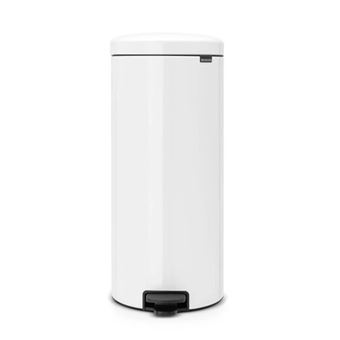 Poubelle à pédale Brabantia Newicon 111785 30 L Blanc