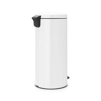 Poubelle à pédale Brabantia Newicon 111785 30 L Blanc