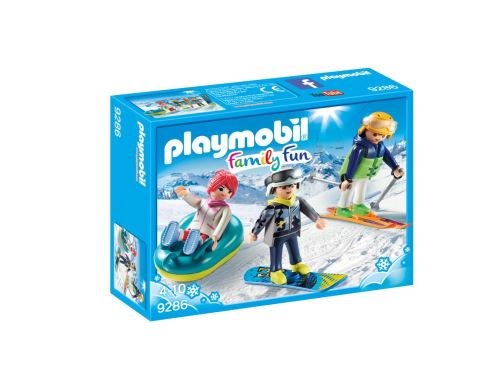 Playmobil Family Fun 9286 Vacanciers aux sports d’hiver