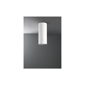 Hotte murale FALMEC POLAR1110, 35cm, Commandes Electroniques retro-eclairees, Finition blanche, moteur 4 vitesses, Debit d''air boost = 710m3/h, Puissance acoustique max = 61dB. Eclairage LED. Classe energetique : B