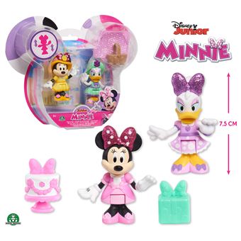 MINNIE BLISTER 2 FIG 7,5CM AVEC ACCESSOIRES ASS