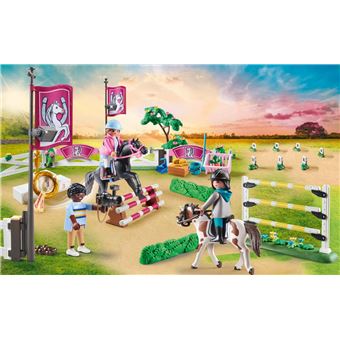 Playmobil Country 70996 Parcours d'obstacles avec chevaux