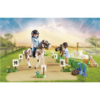 Playmobil Country 70996 Parcours d'obstacles avec chevaux