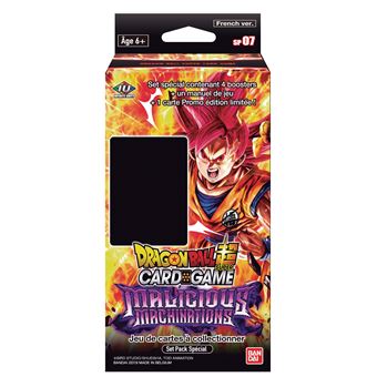 Jeu de cartes Bandai Dragon Ball Super Spécial Pack Série 8