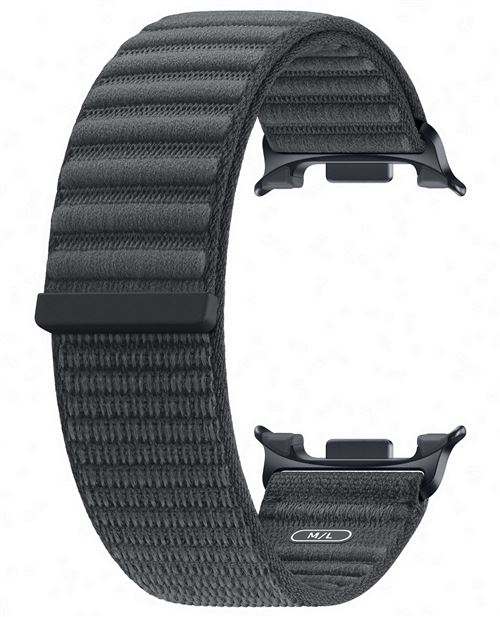 Samsung Bracelet En Tissu Noir Galaxy Watch Serie