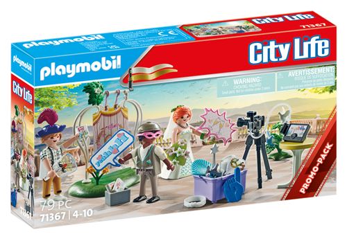 Playmobil City Life 71367 Couple de mariés et appareil photo Playmobil City Life 71367 Couple de mariés et appareil photo