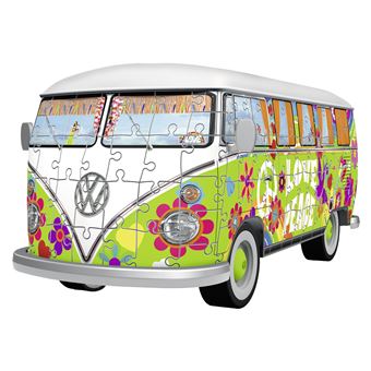 Puzzle 3D Ravensburger Volkswagen Combi T1 Hippie Style