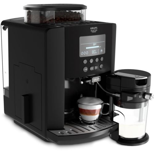 Machine à café grains robot broyeur Krups Essential Rouge