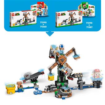 LEGO® Super Mario™ 71390 Ensemble d'extension La destruction des Reznors