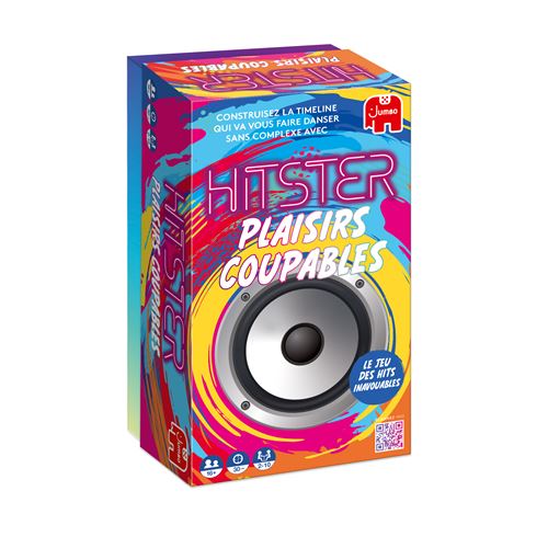 Jeu d’ambiance Jumbo Hitster Plaisirs Coupables