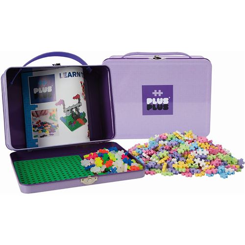Jeu de construction Plus Plus Valisette en métal Basic 600 pièces - vue 2
