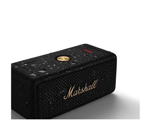 Marshall Emberton II ブラック&スチール Emberton II Black and Steel - ポータブルスピーカー | Marshall.com