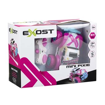 Voiture radio commandée Exost Mini Pixie Rose et Blanc