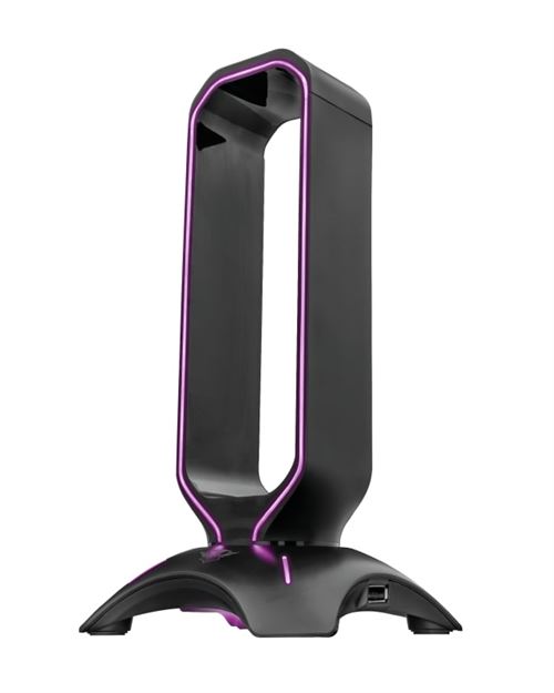 Support pour casque-micro avec éclairage RVB Trust GXT 265 Cintar Noir