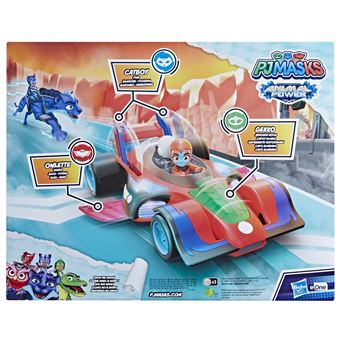 Figurine Pyjamasques Animal Power Voiture De Course Flashcar