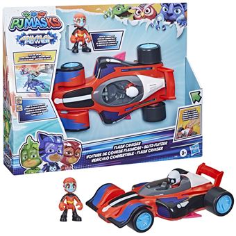 Figurine Pyjamasques Animal Power Voiture De Course Flashcar