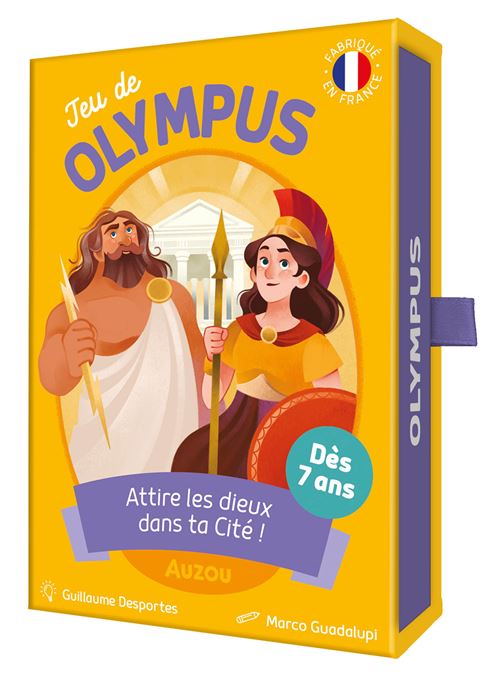 Jeu d'ambiance Auzou Jeu de Olympus