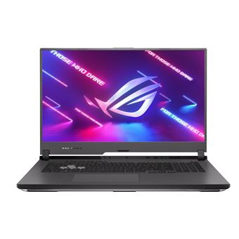 PC Portable Gaming Asus ROG STrix G17 G713QM-HX173T AMD Ryzen 9 17.3&quot; 16 Go RAM 512 Go SSD Gris éclipse - 1