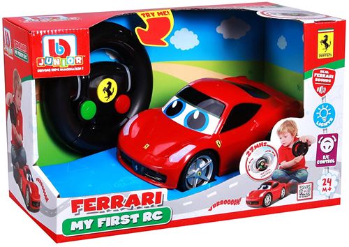 Voiture Radiocommandée Bb Junior First Ferrari