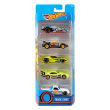 Coffret de 5 véhicules Hot Wheels Modèle aléatoire