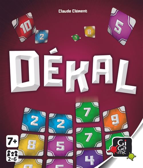 Gigamic Jeu D'Ambiance Dékal