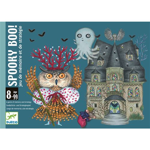 Jeu de cartes Djeco Spooky Boo