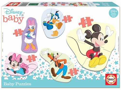 Puzzle enfant Educa Baby Mickey and Friends