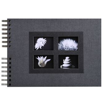 Album Photo Spirale Exacompta 32 x 22 cm Passion Noir