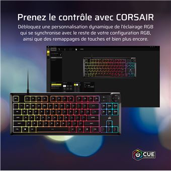 Touche De Rechange Unique Pour Clavier Corsair K55 RGB - Occasion, Vérifier Compatibilité