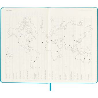 Agenda scolaire Moleskine 2022 2023 Semainier format de poche Rigide Bleu Manganèse