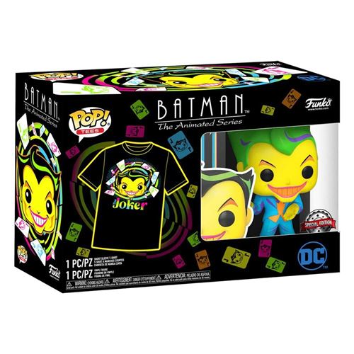 Figurine Funko Pop and Tee DC Joker S