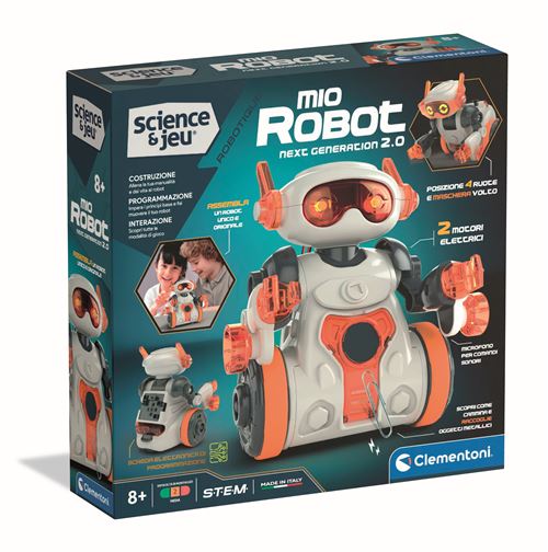 Clementoni Multicolore Jeu De Sciences Et D'expérience Mon Robot 2.0