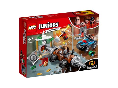 Lego Lego 10760 Juniors - Le Braquage D'Une Banque Du Démolisseur