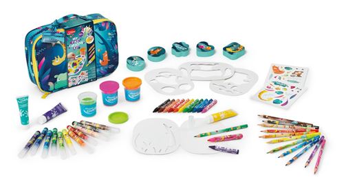 ジュニア　payday3６個セット Jeu créatif Maped Creativ Mallette Premier Age Jungle Fever