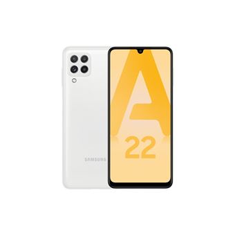 Smartphone Samsung Galaxy A22 6,4" 64 Go Double SIM Blanc - 1
