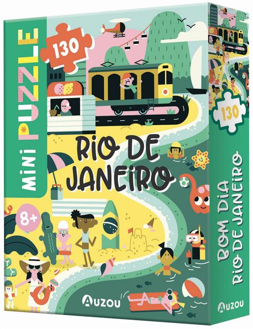 Puzzle enfant Auzou Bom dia Rio de Janeiro 130 pièces