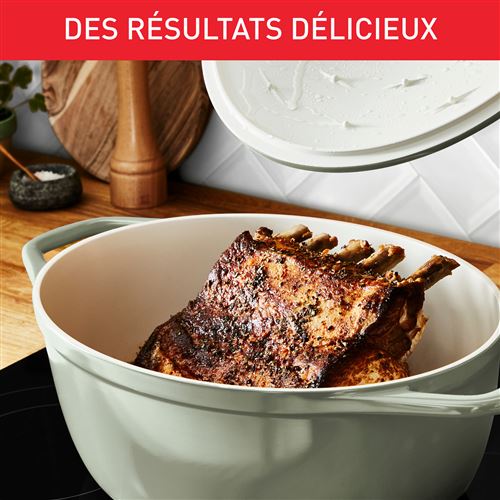 TEFAL Cocotte ELEGANCE 24cm Vert Forest pas cher